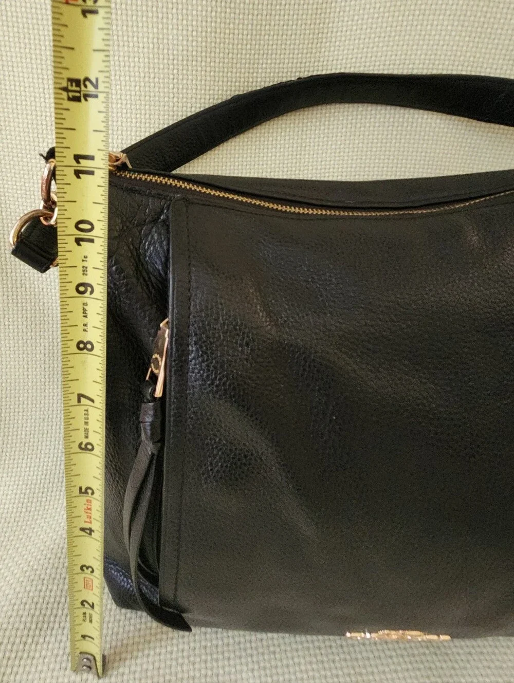 Coach Marlon Hobo Bag Black Pebble Leather Crossbody Shoulder Bag F79994